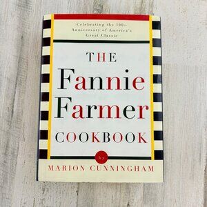 The Fannie Farmer Cookbook Celebrating the 100th Anniversary 1996 HC DJ VGUC